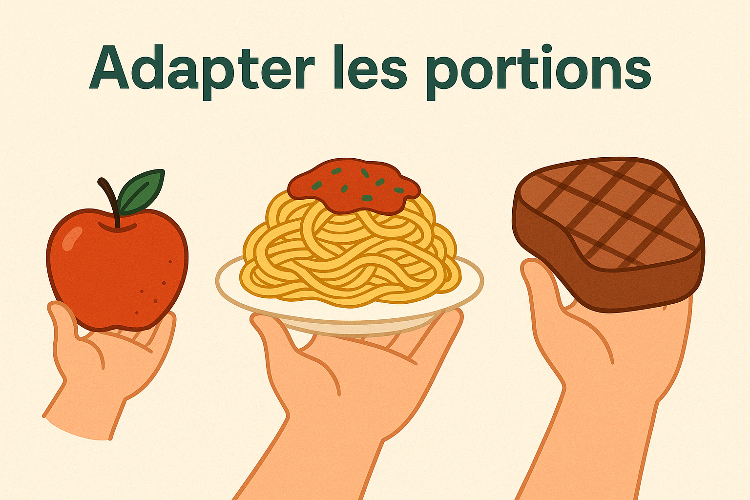 Contrôle des portions